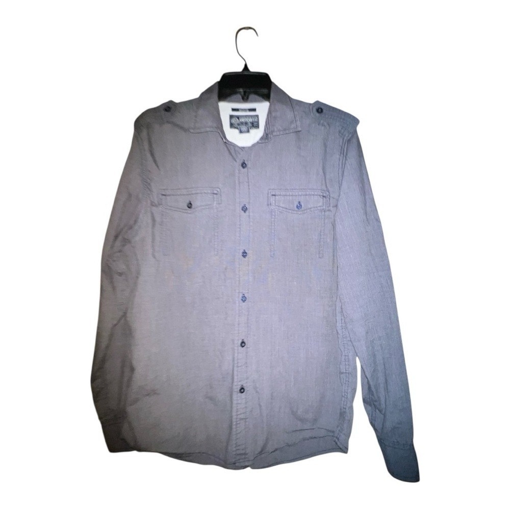American Rag Gray‎ Lightweight Shirt Jacket